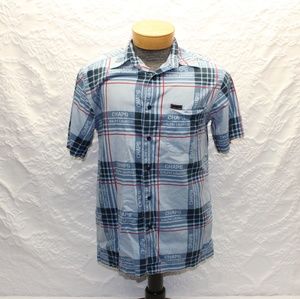 Chaps Ralph Lauren  Small Short Sleeve Button Up